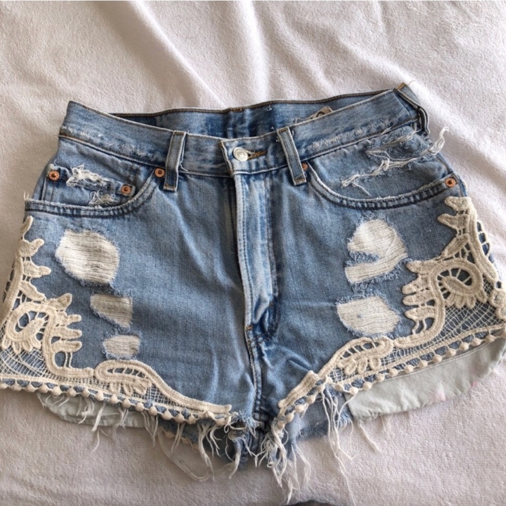 Vintage custom Levi’s shorts